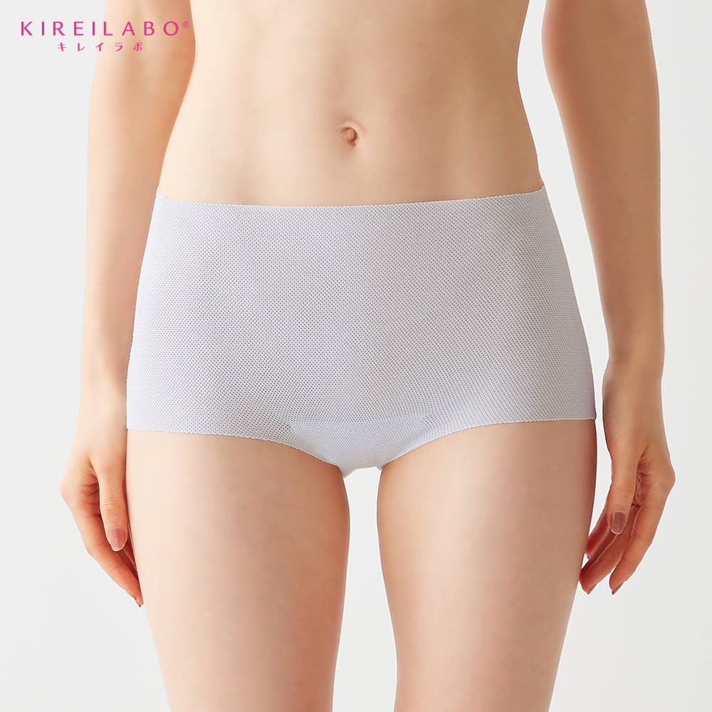 【完全無縫製COOL(さわやかメッシュ)】レギュラーショーツ